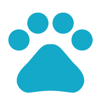 Paw icon at Happy Lab Kennels